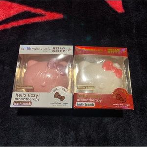 Hello kitty bath bombs
